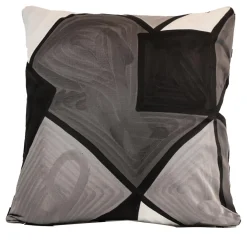 Cuscino grigio Blocchi