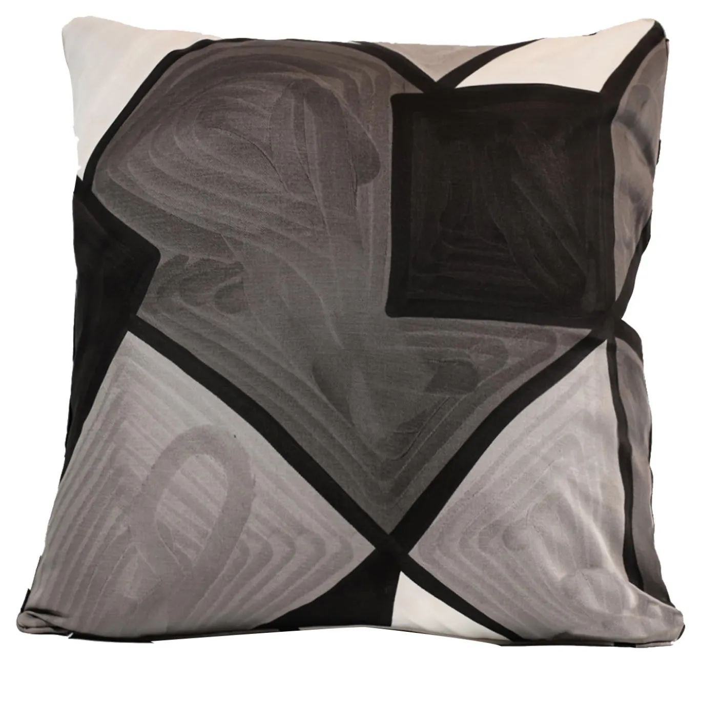 Cuscino grigio Blocchi