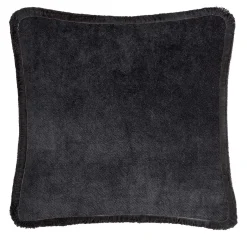 Cuscino Happy Soft Velvet nero