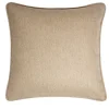 Cuscino in lana marrone chiaro
