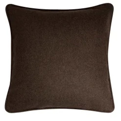 Cuscino in lana moka
