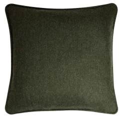 Cuscino in lana verde