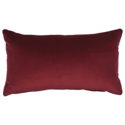 Cuscino in Tessuto Jacquard Bis e Velluto di Cotone