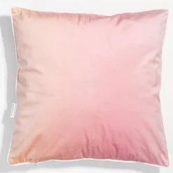 Cuscino in velluto del Cairo con paesaggio e fiori #5