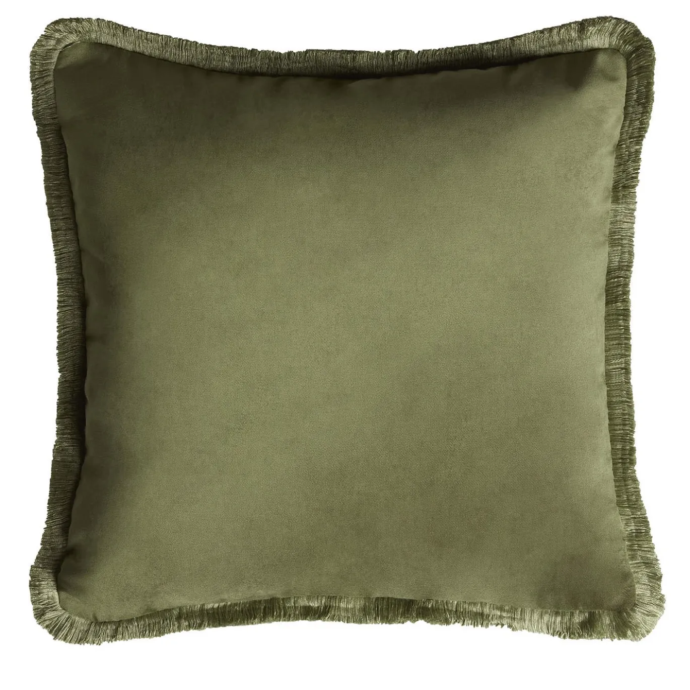 Cuscino in velluto verde Major Collection