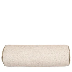 Cuscino Natural Roll Rullo in tessuto jacquard