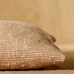 Cuscino Ortigia in Cotone Beige