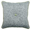 Cuscino Quadrato Carrè in Filigrana Comete Jacquard Blu