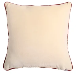 Cuscino quadrato Carrè in tessuto jacquard microfantasia