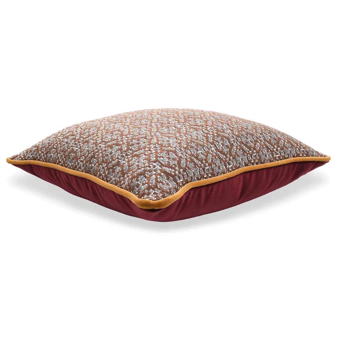 Cuscino Quadrato Carré Jacquard e Misto Plain