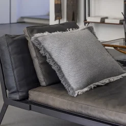Cuscino quadrato grigio Spix50