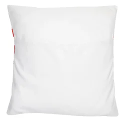 Cuscino quadrato per interni ed esterni Colores Striscia bianco in acrilico #1