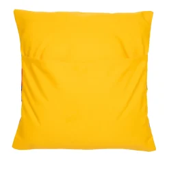 Cuscino quadrato per interni ed esterni Colores Striscia giallo in acrilico #2