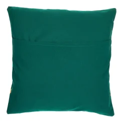 Cuscino quadrato per interni ed esterni Colores Striscia verde in acrilico