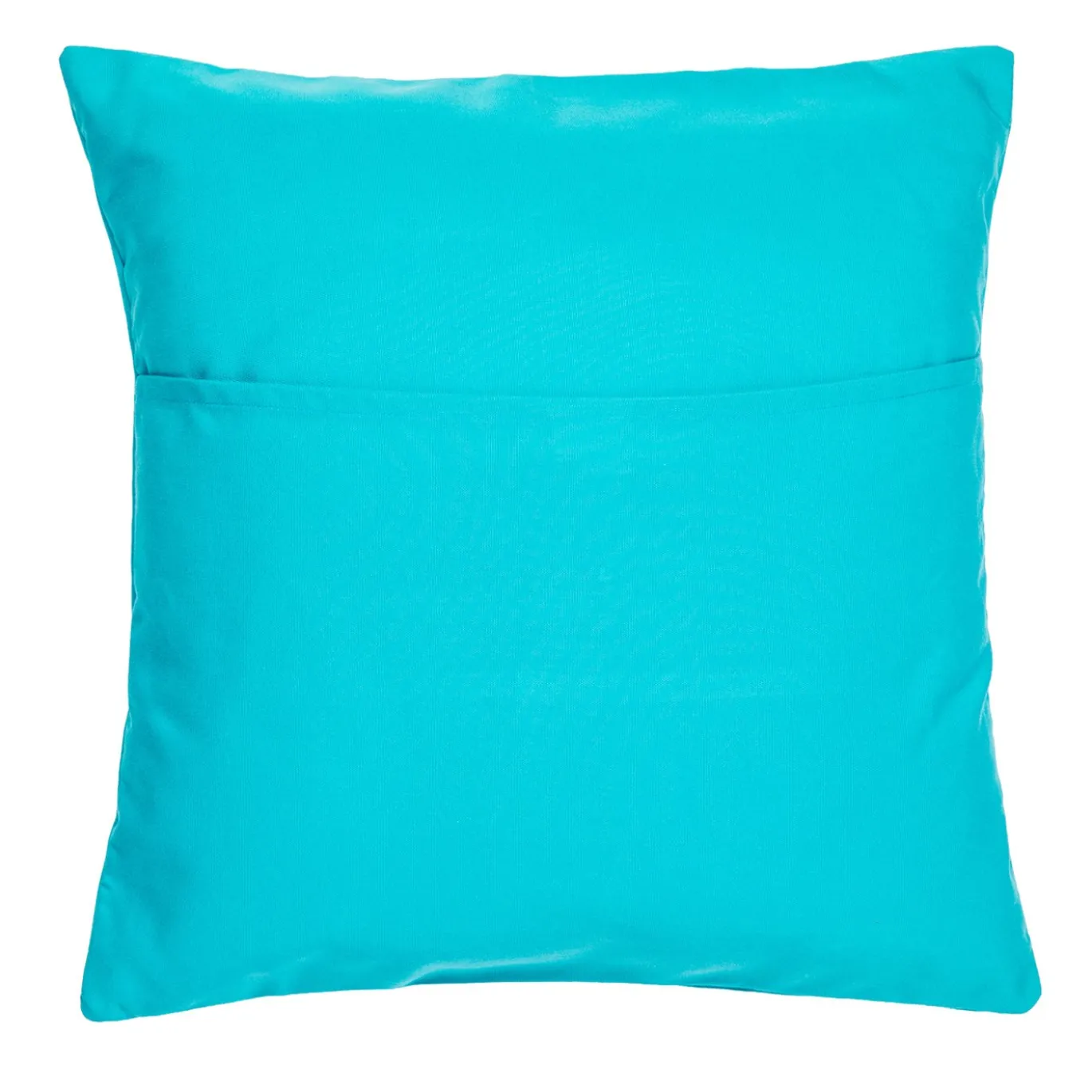 Cuscino quadrato per interni ed esterni Colores Cornice azzurro in acrilico