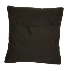 Cuscino quadrato per interni ed esterni Colores Cornice nero in acrilico #2