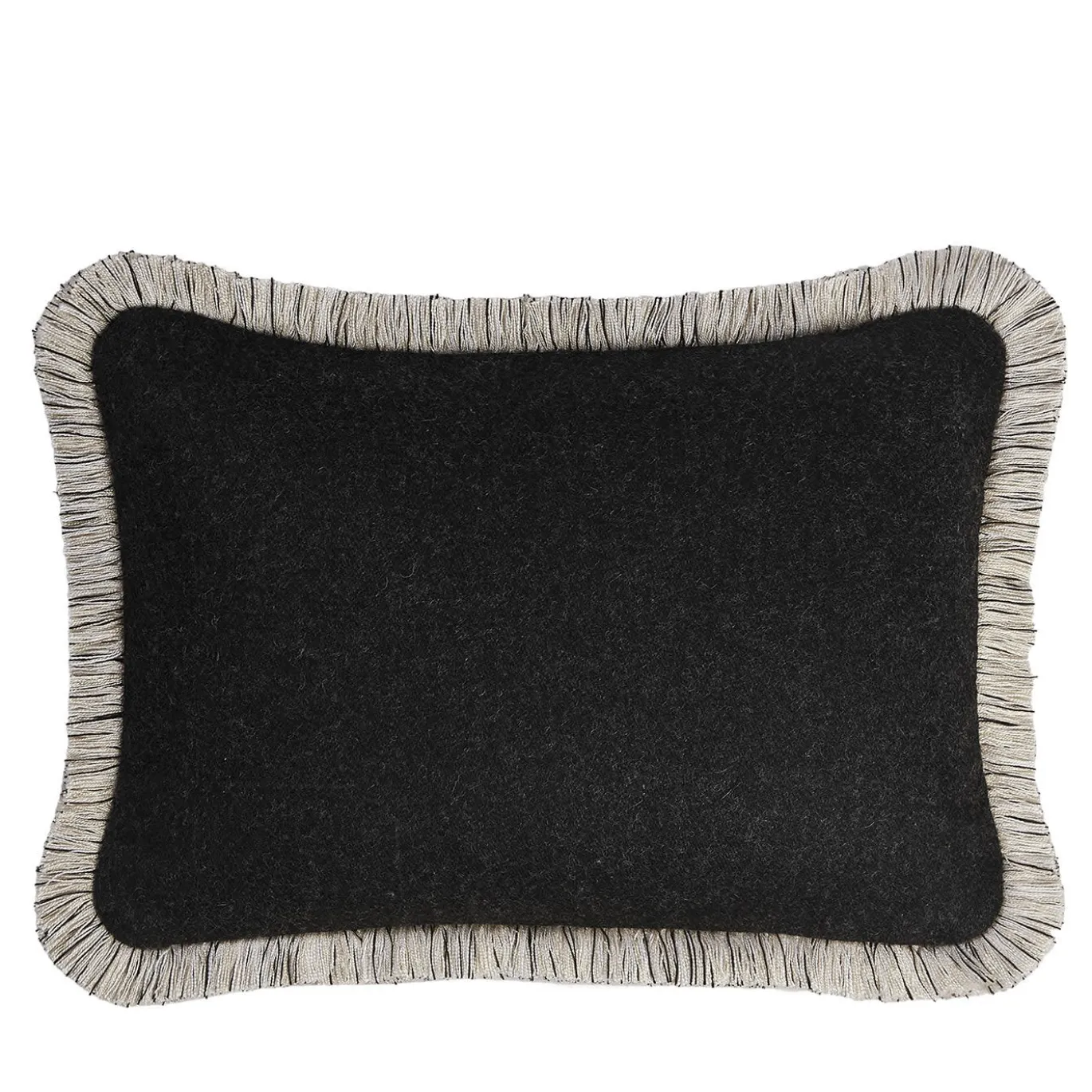 Cuscino rettangolare Artic Black in edizione limitata