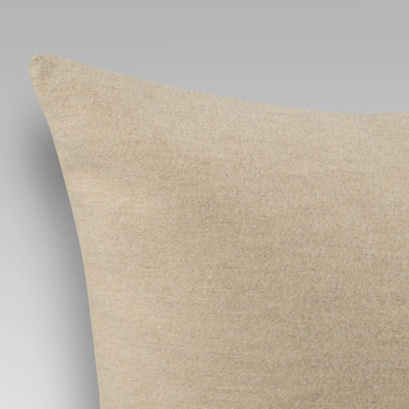 Cuscino rettangolare beige Defilé