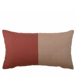 Cuscino rettangolare in tessuto intarsiato Jacquard Bis