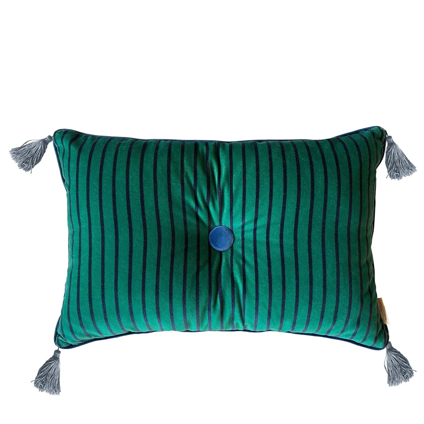 Cuscino Sweet Pillow rettangolare a righe verde acqua