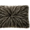 Cuscino Velum in lana di agnello mongolo Wilde Moss