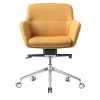 Darwin B Poltrona con ruote arancione