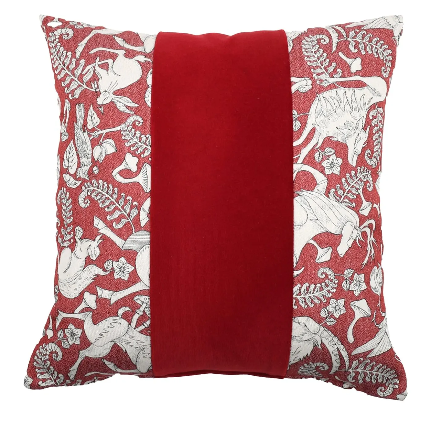 Degradè Montagna Magica tessuto jacquard Carrè Cuscino
