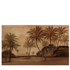 Desert Orange Panorama Carta da parati