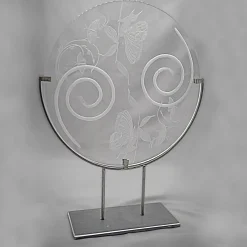 Disco/Scultura di farfalle