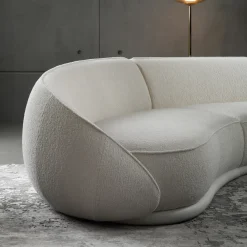 Divano Abbracci 4 moduli bianco di Lorenza Bozzoli