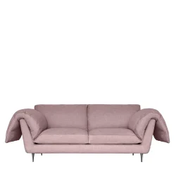Divano a 2.5 posti Casquet Rosa Ortensia di DDP Studio