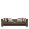 Divano a 3 posti in tessuto beige