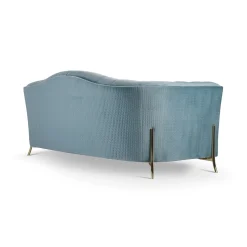 Divano a 3 posti Nefele Peacock Blue