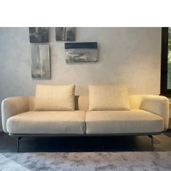 Divano a 3 posti Sirio grigio