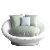 Divano Aria Round White