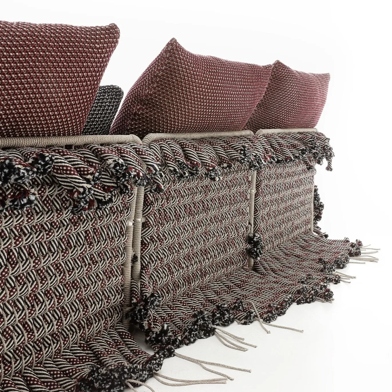 Divano a tre posti Brique di Antonio Marras