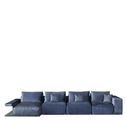 Divano blu modulare Zeno #1