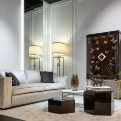 Divano Brera ED/20 734 in velluto beige