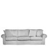Divano Brioni Easy in Tessuto Grigio
