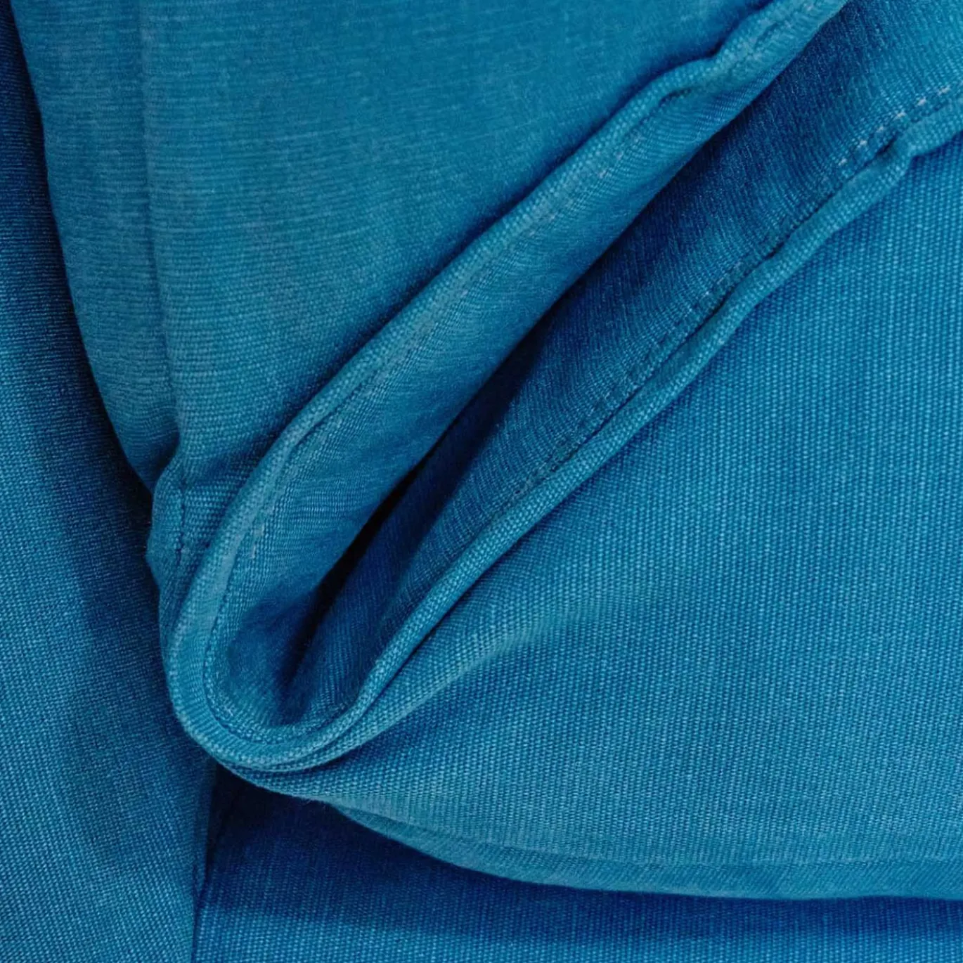 Divano Casquet Mini in blu pavone