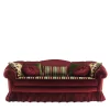 Divano Chambray in Velluto Rosso