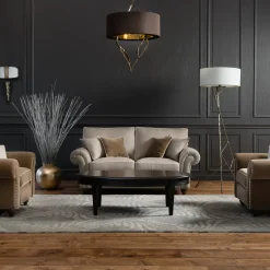 Divano classico Borghese beige