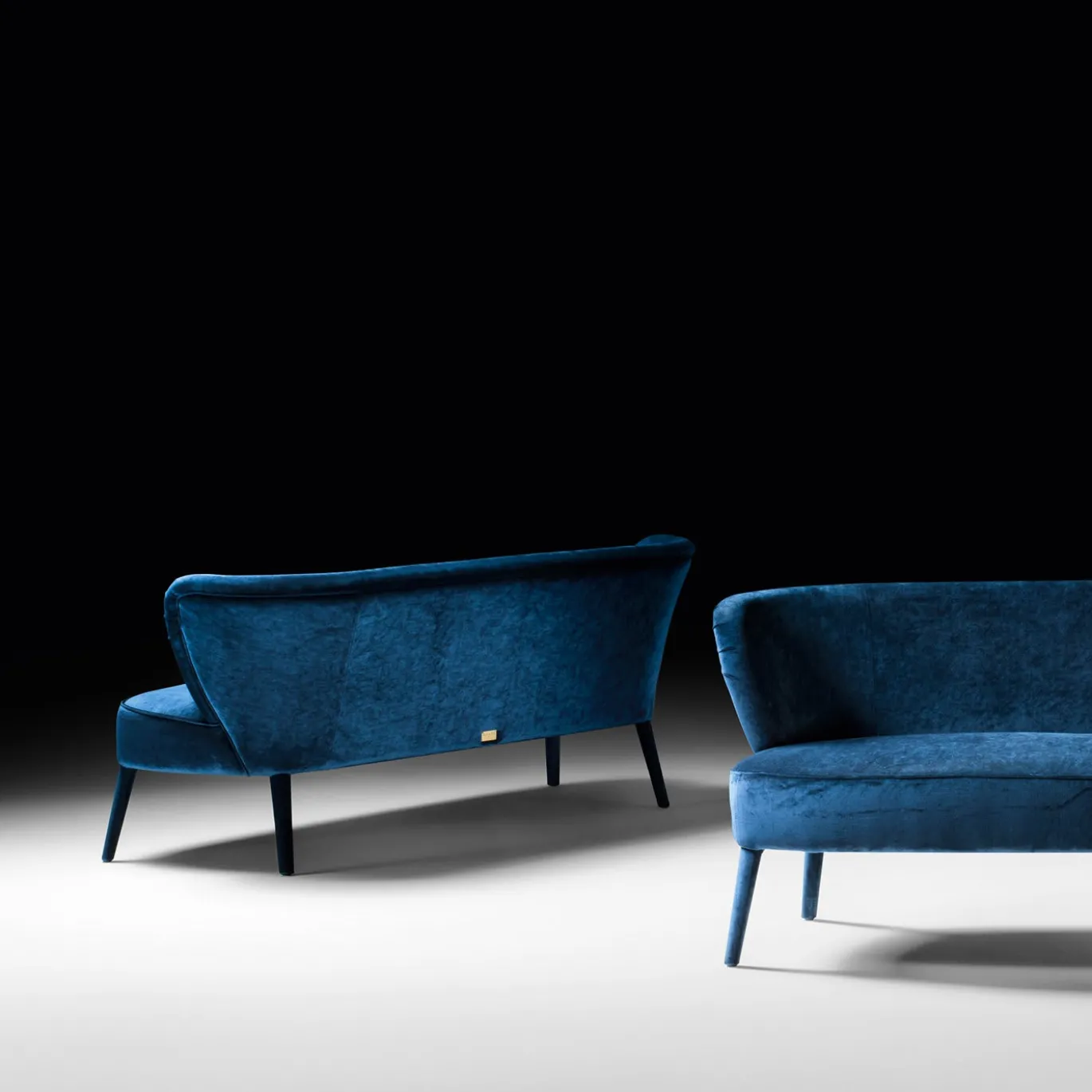 Divano Cloé blu