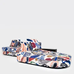 Divano con Chaise Longue Slope Multicolore