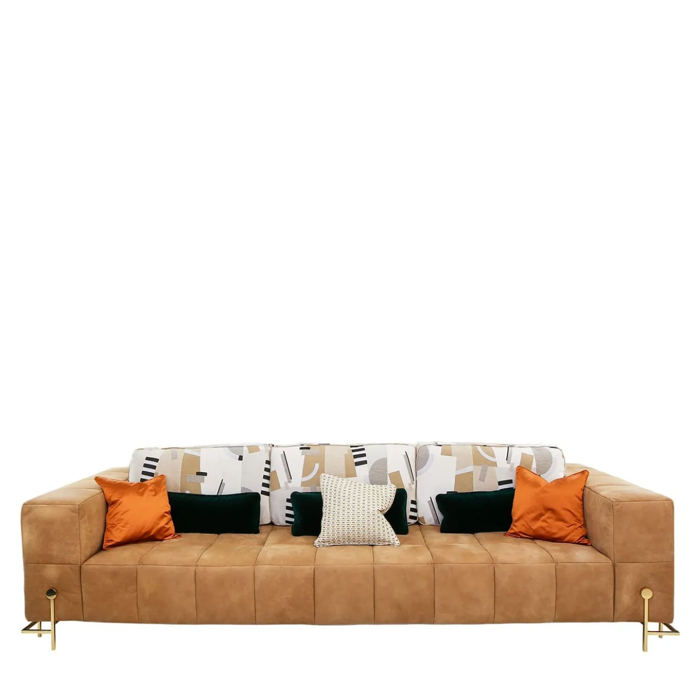 Divano Contemporaneo Arancione