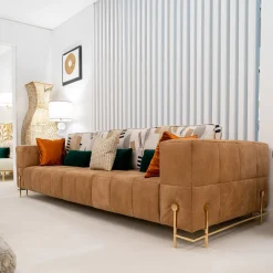 Divano Contemporaneo Arancione