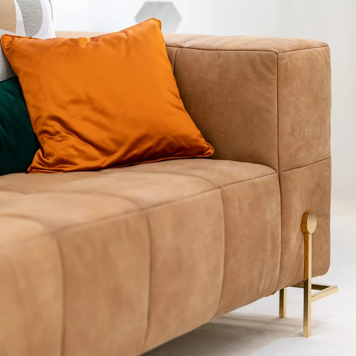 Divano Contemporaneo Arancione