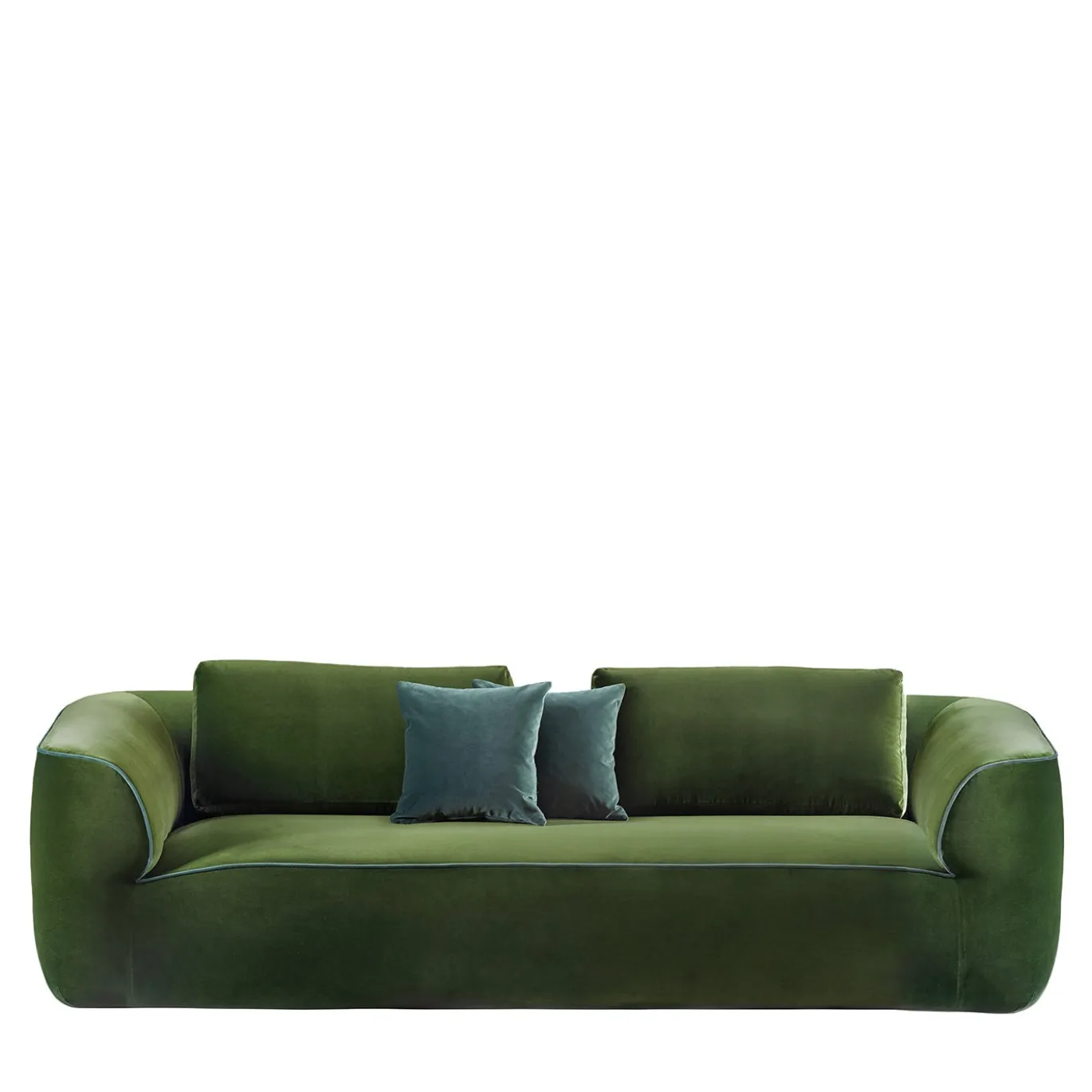Divano Curvo Verde Duna