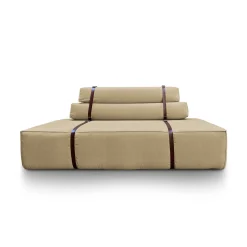 Divano Docker in velluto beige