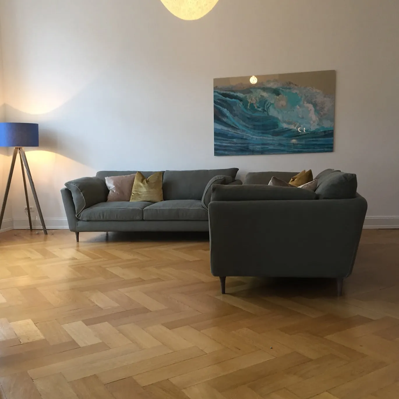 Divano ecologico beige Casquet di DDP Studio